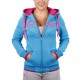  TREC WEAR WOMEN'S- TRECGIRL - HOODIE ZIP 007/SEA BLUE