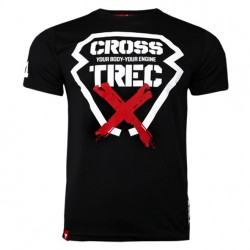TREC WEAR MEN'S - COOLTREC 012 CROSS - T-SHIRT/BLACK