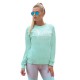 TREC WEAR SWEATSHIRT TRECGIRL 05 SPRING MINT