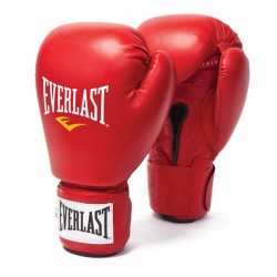 Everlast Rękawice bokserskie skóra  Aiba USA Boxing