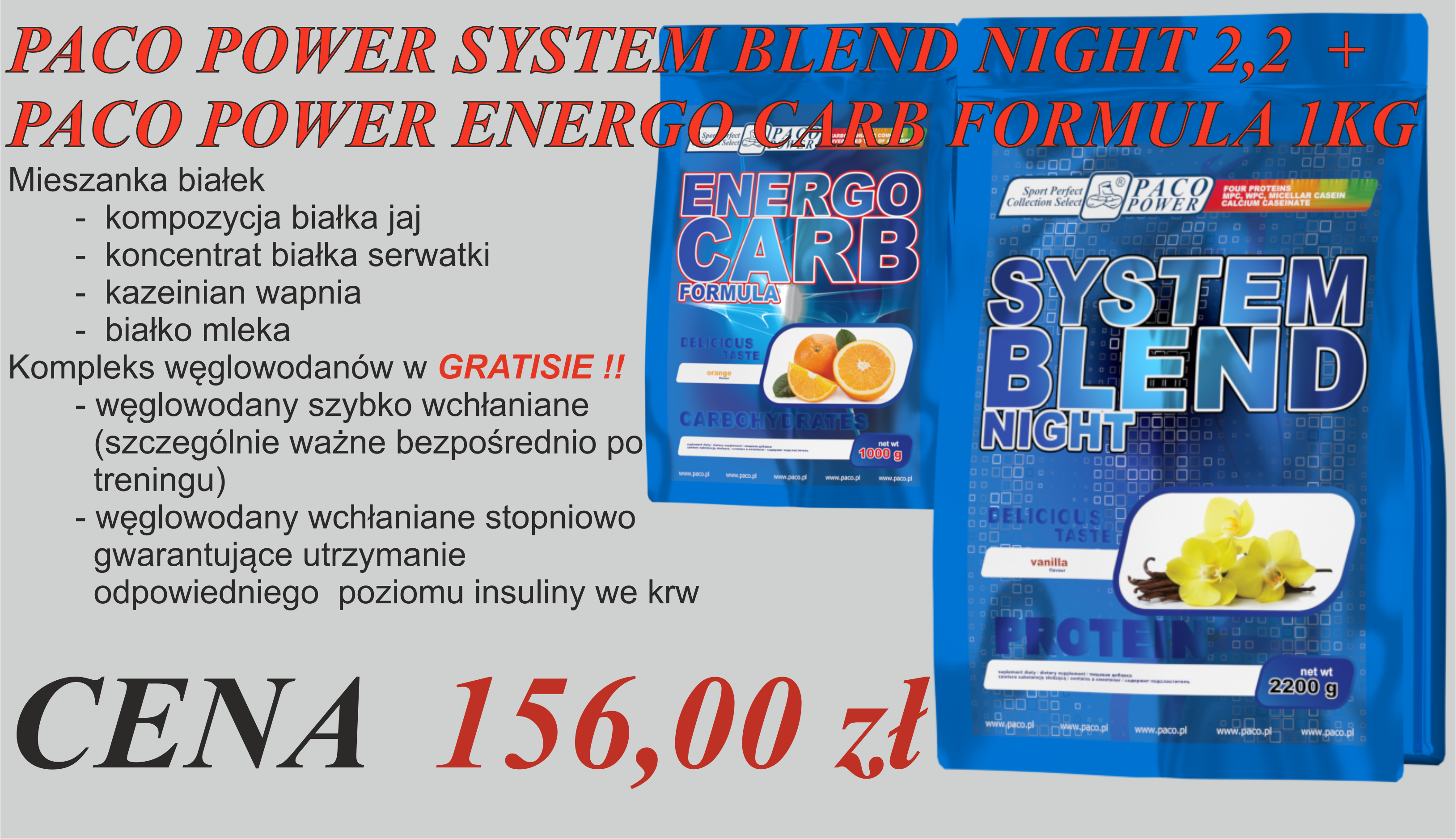 PACO POWER SYSTEM BLEND NIGHT